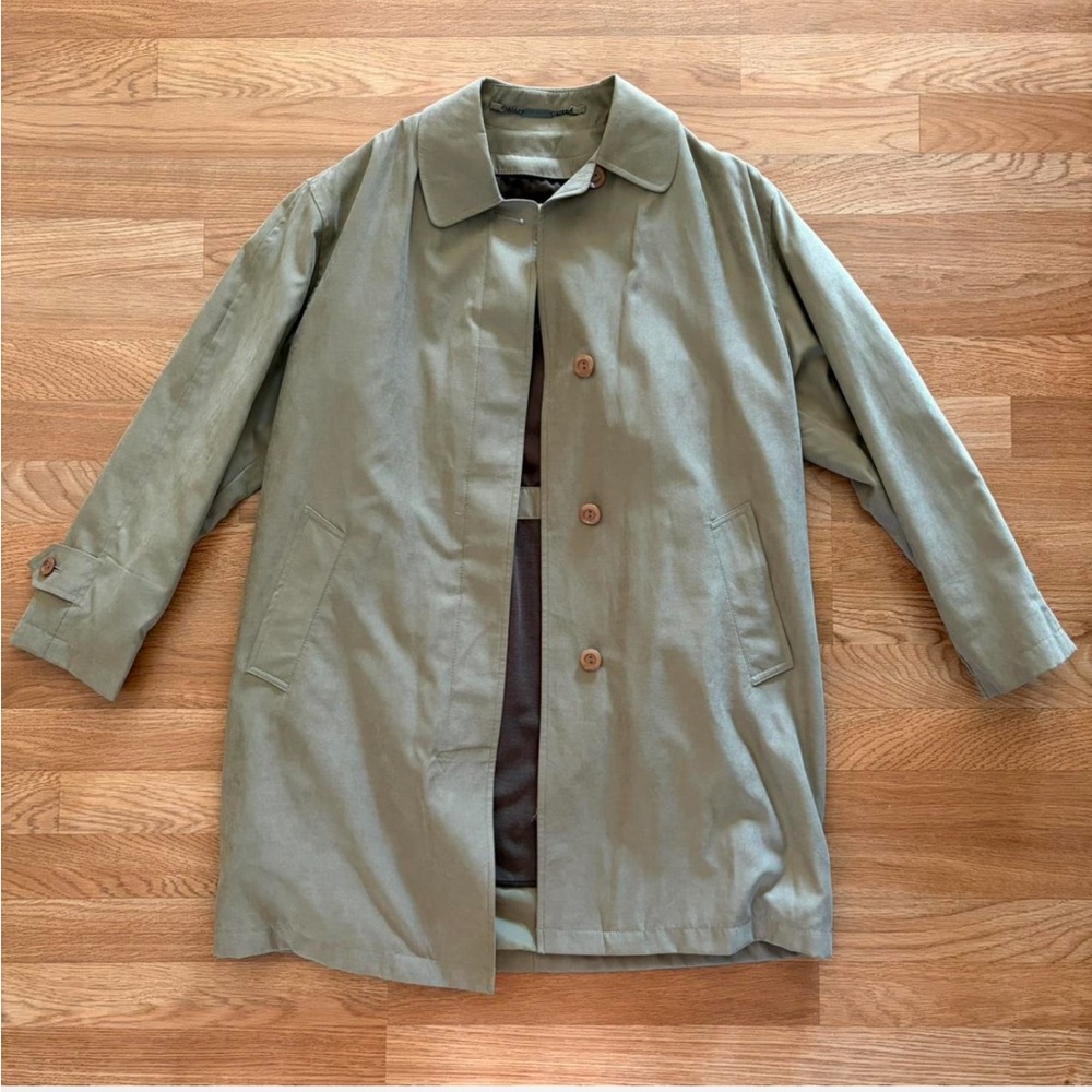 London Fog Beige Trench Coat
